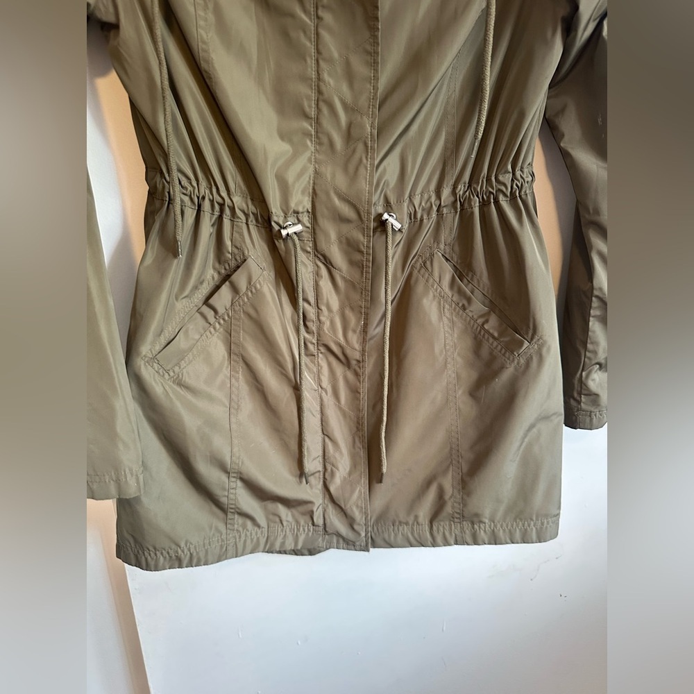 Merona Khaki Utility Jacket with Hood - Picture 3 of 7
